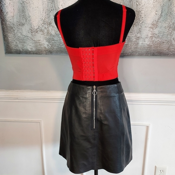 Veda Black Mini Skirt - Picture 2 of 14